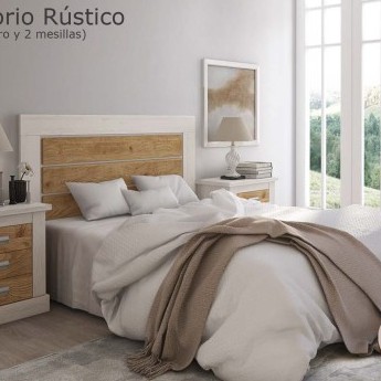 DORMITORIO RUSTICO BLANCO
