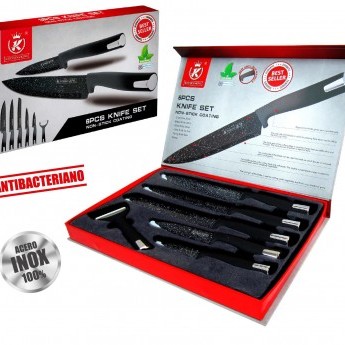 CUCHILLOS INOX 6 PIEZAS