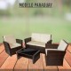 CONJUNTO JARDIN 4 PIEZAS MODELO PARAGUAY