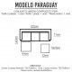 CONJUNTO JARDIN 4 PIEZAS MODELO PARAGUAY